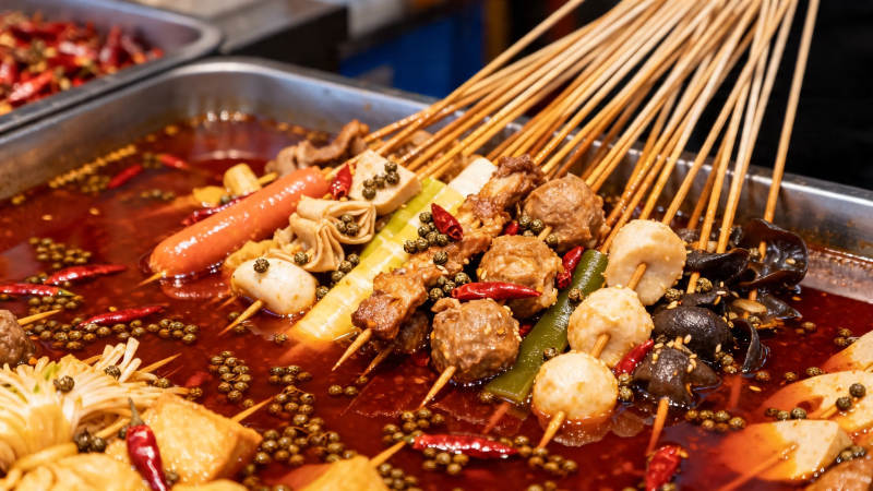 麻辣串串香 热辣过瘾图片