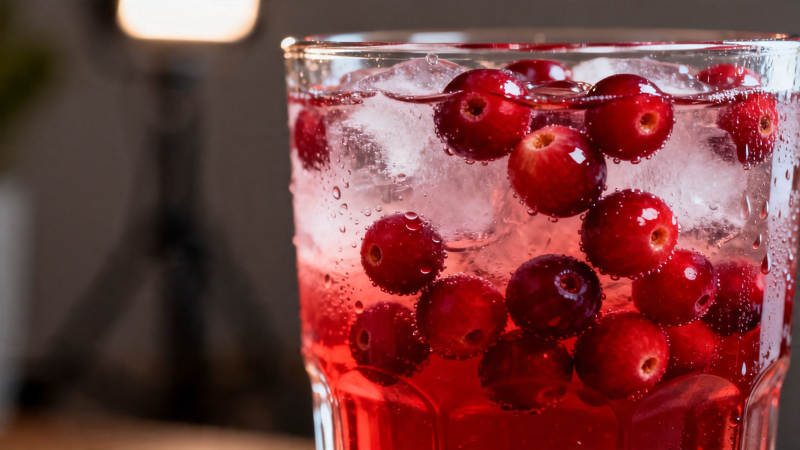 冰镇蔓越莓特饮图片