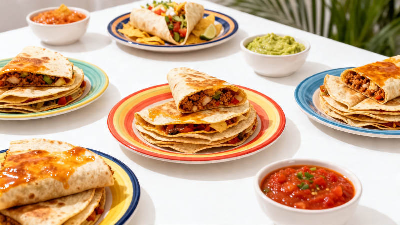 墨西哥卷饼盛宴图片