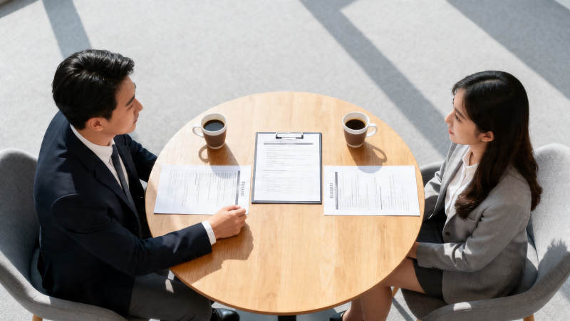 商务洽谈 签约时刻图片