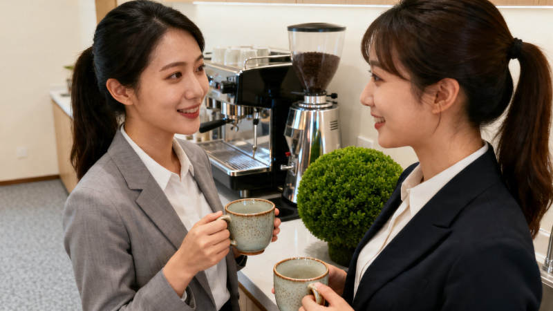 职场闺蜜咖啡时光图片