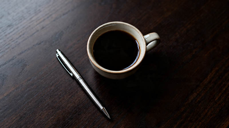 咖啡伴笔 静享时光图片