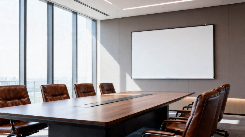 现代会议室全景图图片