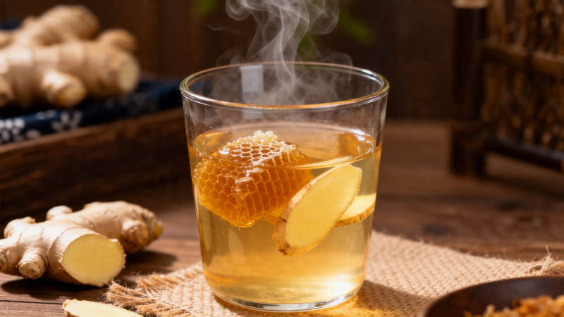 姜蜜热饮 暖身养生佳品图片