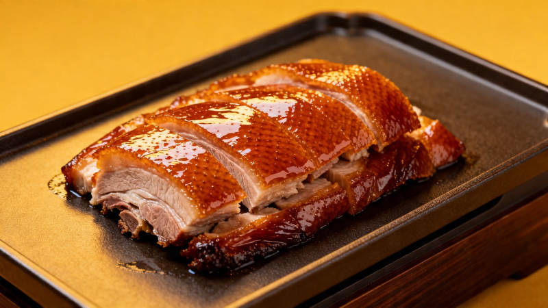 香酥烤鸭 色泽诱人图片