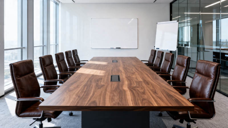 现代会议室全景图图片