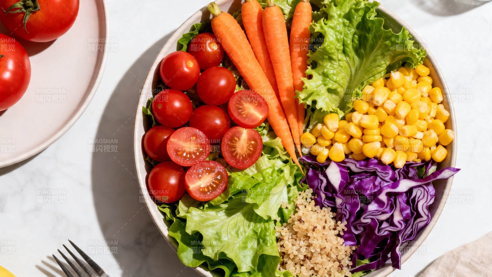 彩虹沙拉碗 营养又美味图片