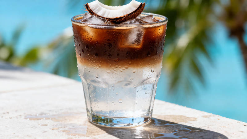 椰青冰美式 夏日清凉特调图片