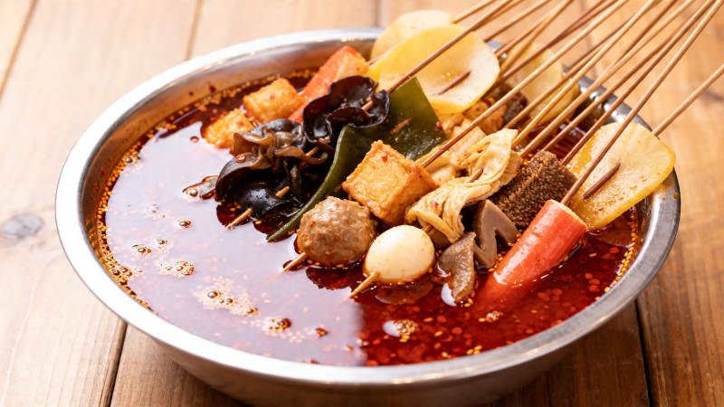 红油串串香 麻辣鲜香诱人图片