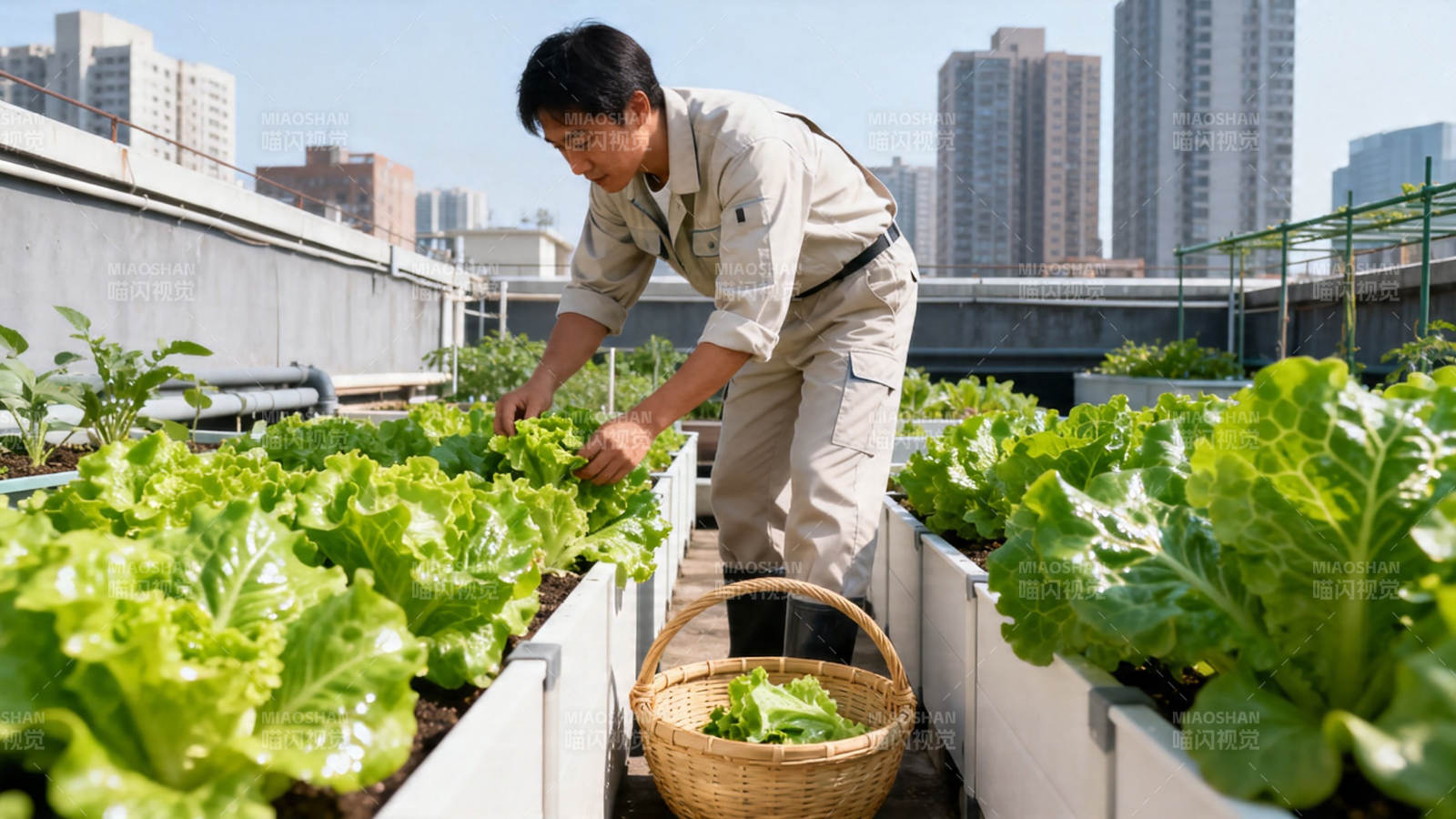 rooftop farming in t图片