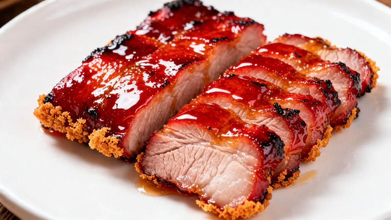 蜜汁叉烧 色泽诱人美味图片