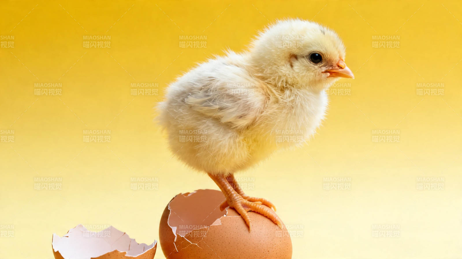小鸡破壳 萌态初现图片