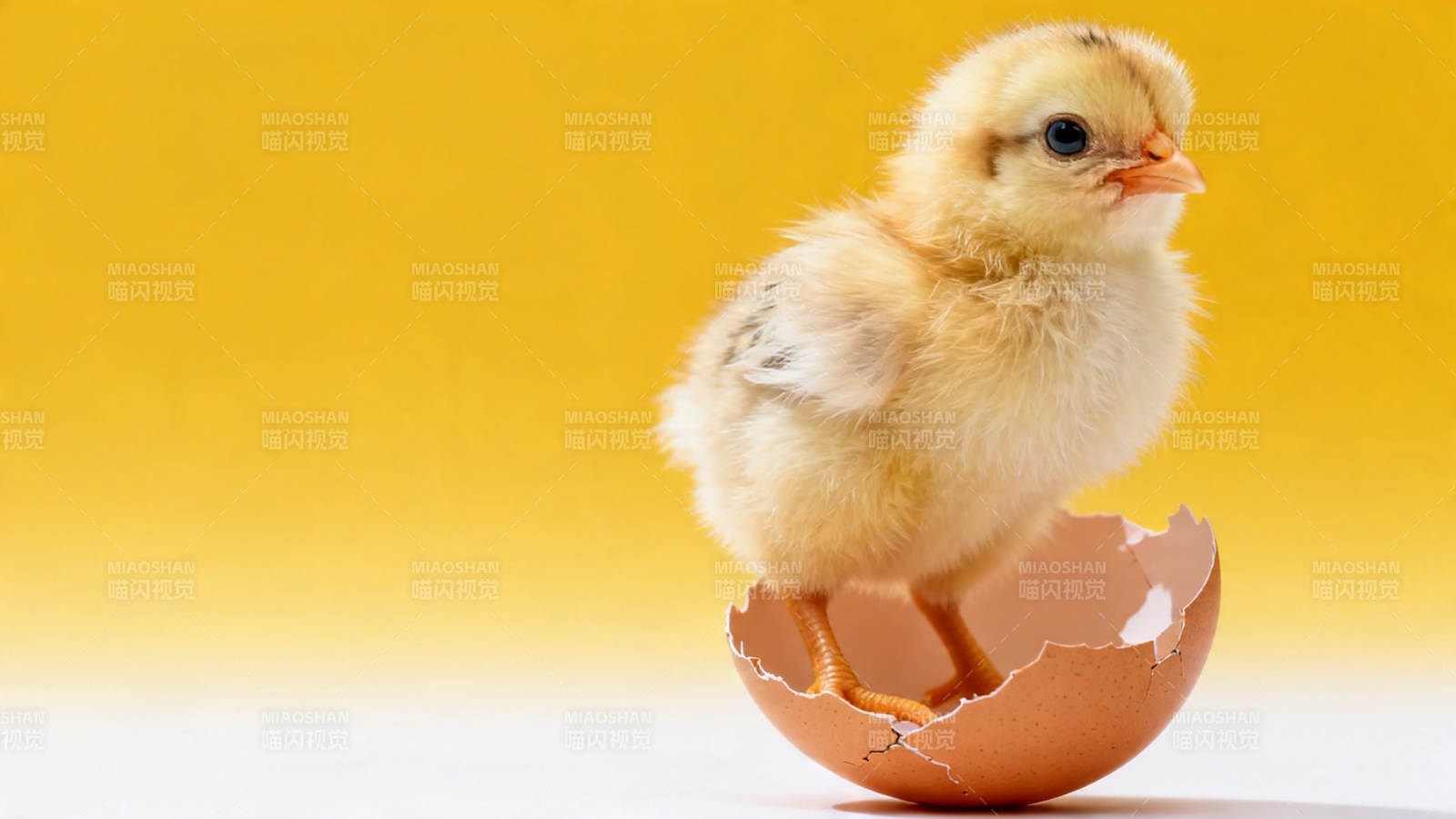 小鸡破壳 萌态十足图片