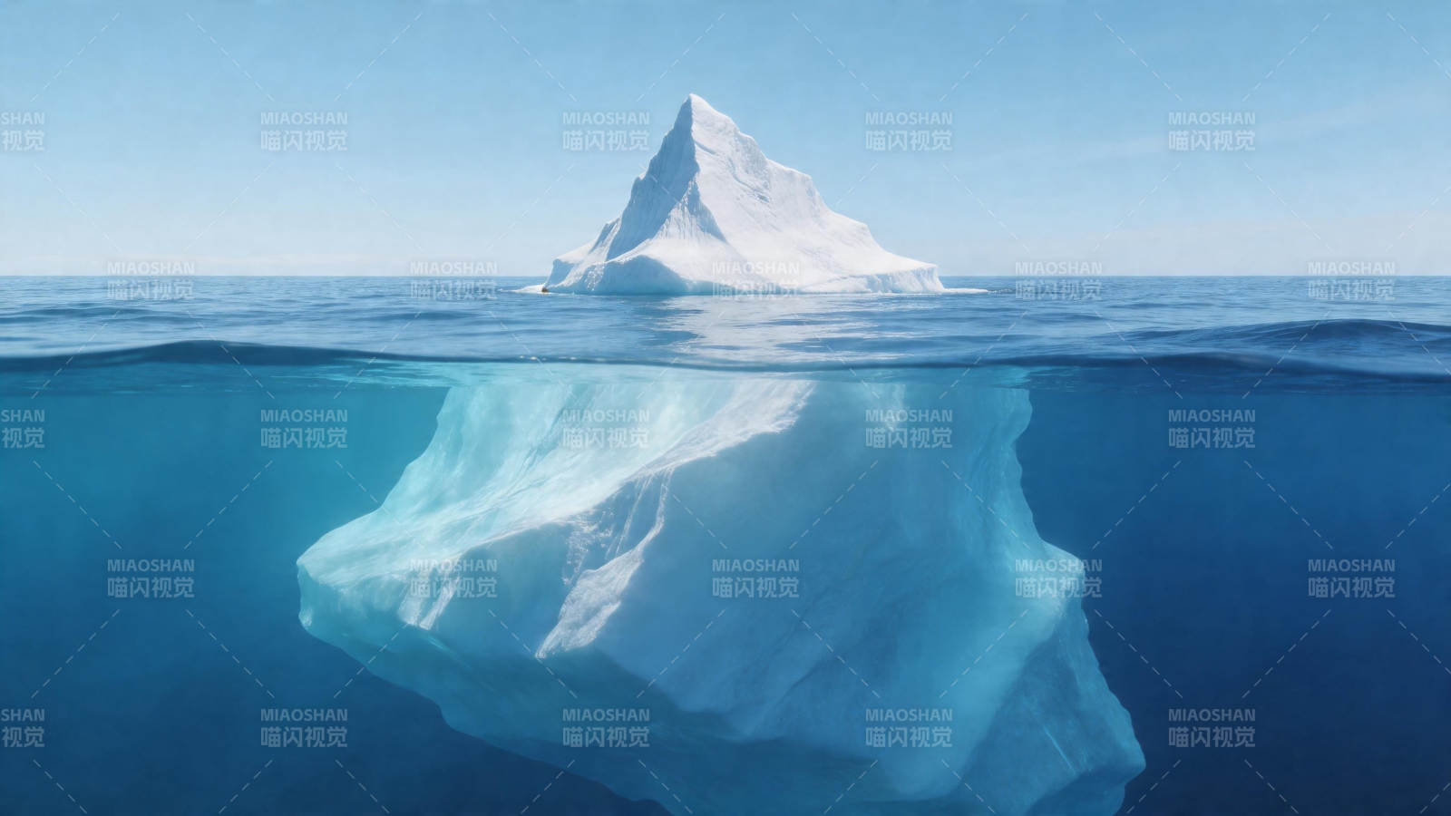 冰山一角 水下真相更大图片