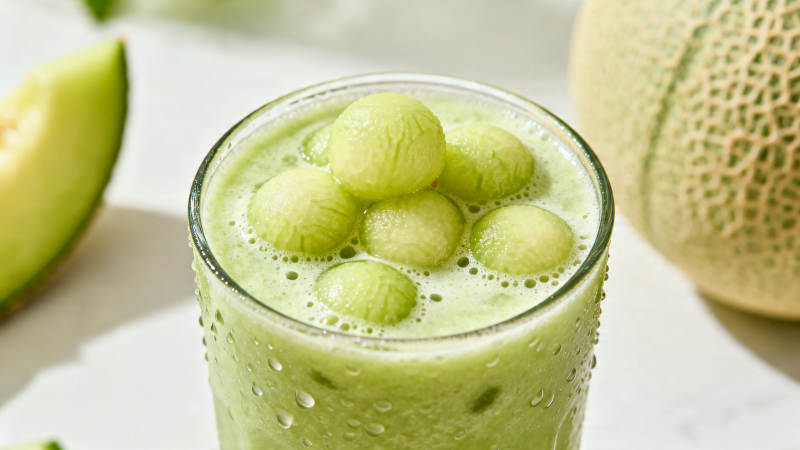 蜜瓜冰沙 清凉一夏图片