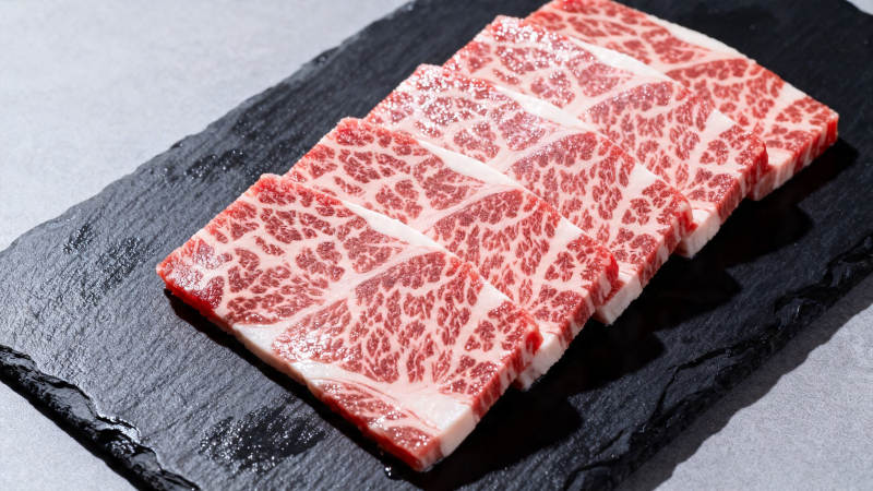 雪花牛肉 纹理如艺术图片