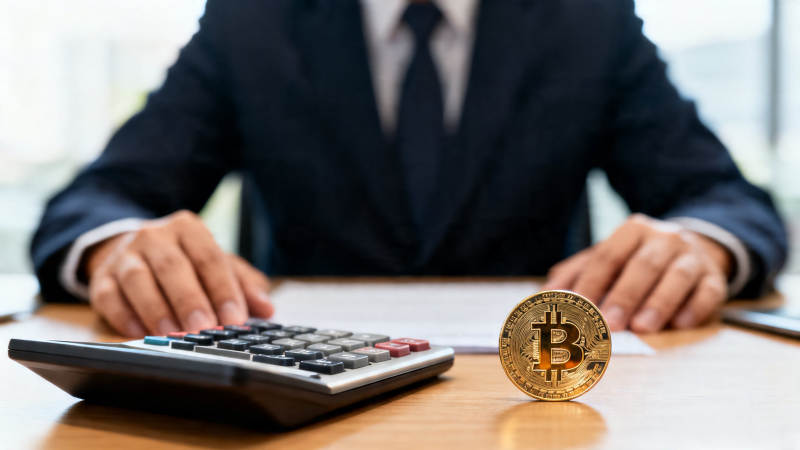 比特币与计算器 金融新篇图片