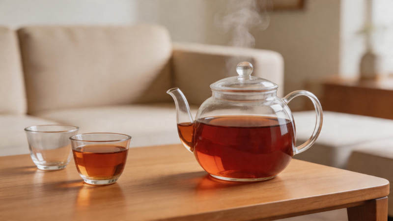 热茶氤氲 静享午后时光图片