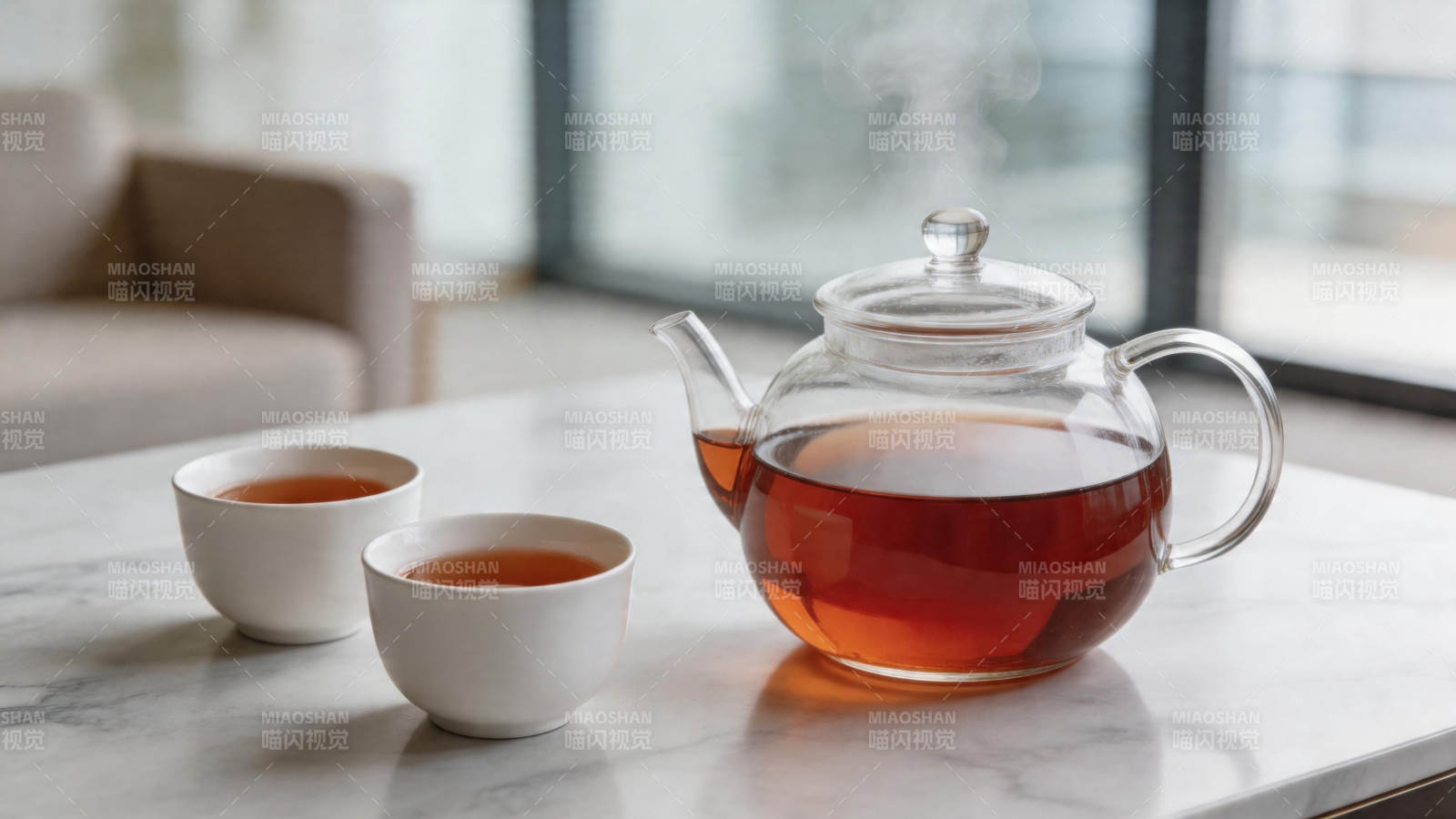 热茶氤氲 静享午后时光图片
