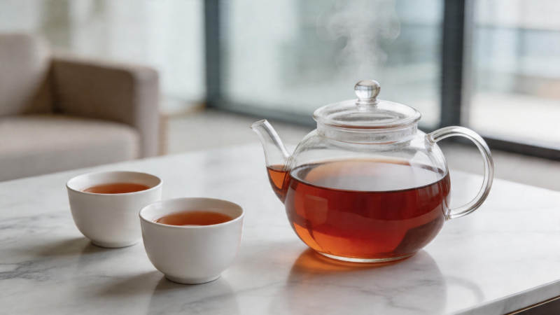 热茶氤氲 静享午后时光图片