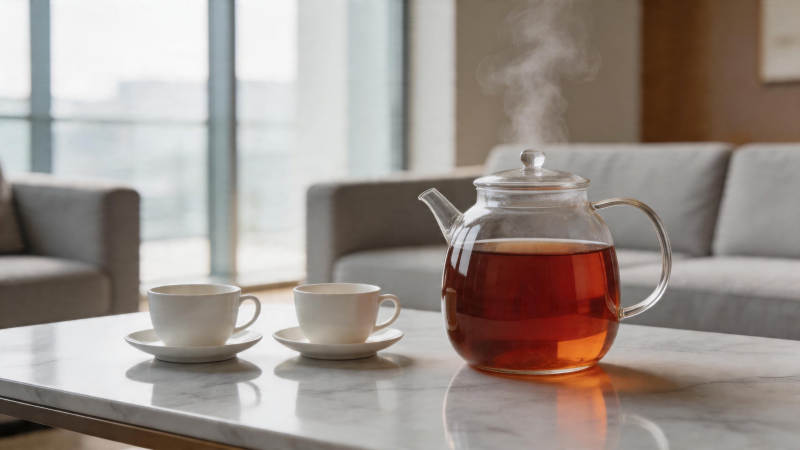 热茶氤氲 静享午后时光图片