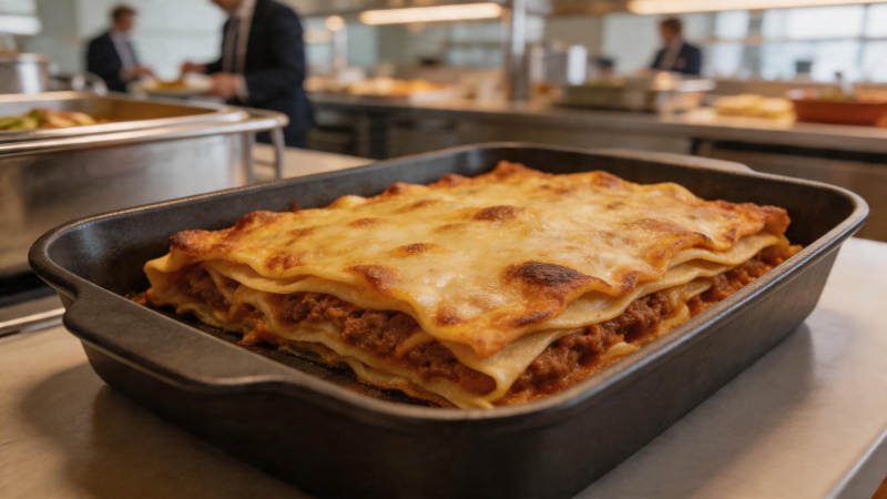 金黄芝士千层面 香浓诱人图片