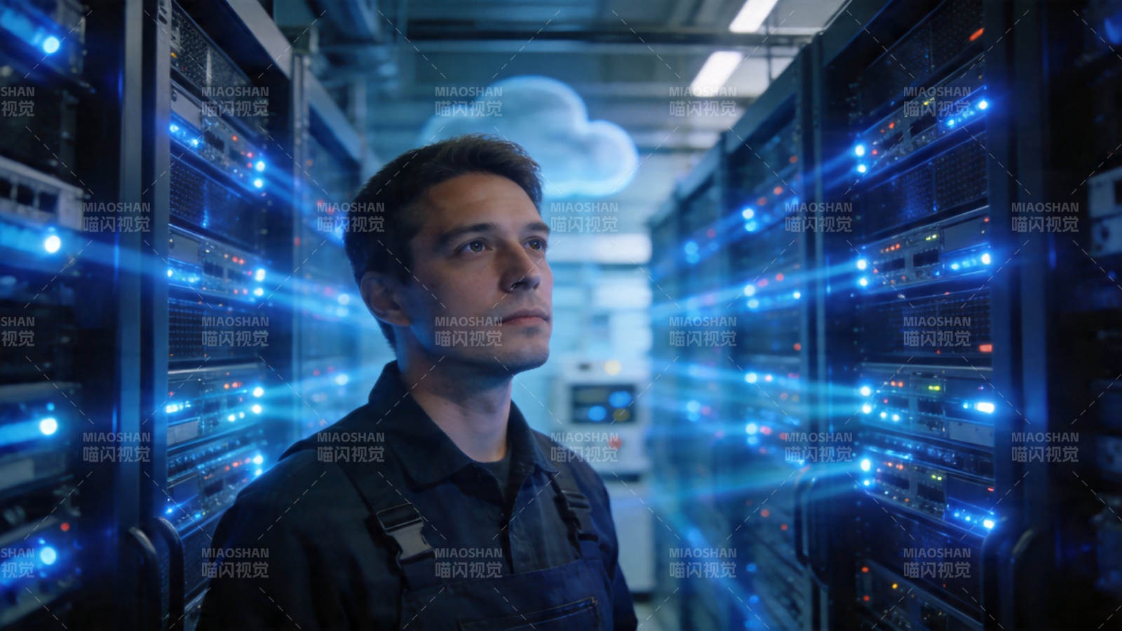 云端数据守护者图片