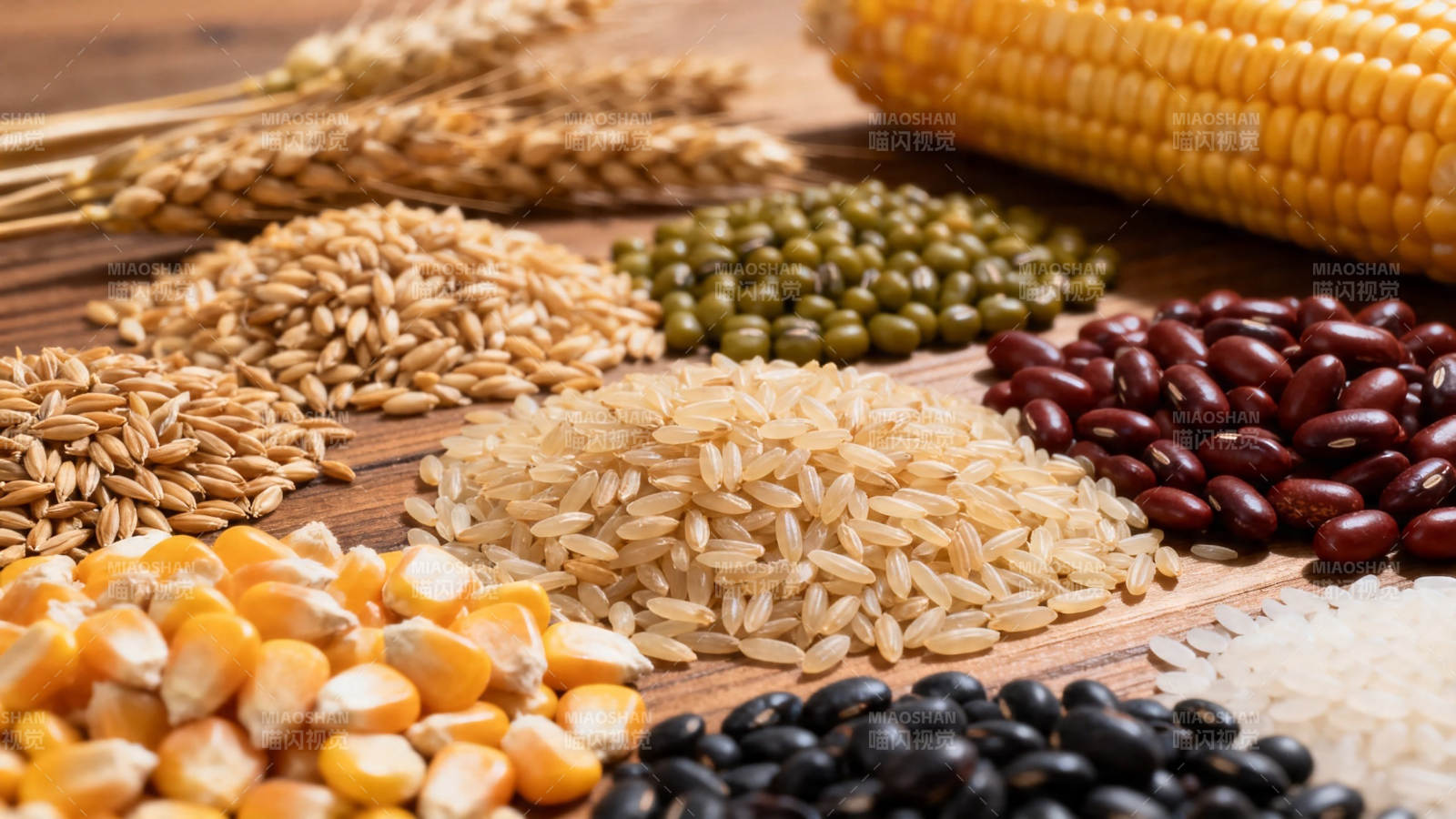 五谷杂粮丰盈图图片