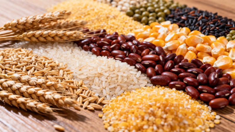 五谷杂粮丰收图图片