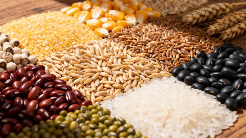 五谷杂粮丰盈图图片