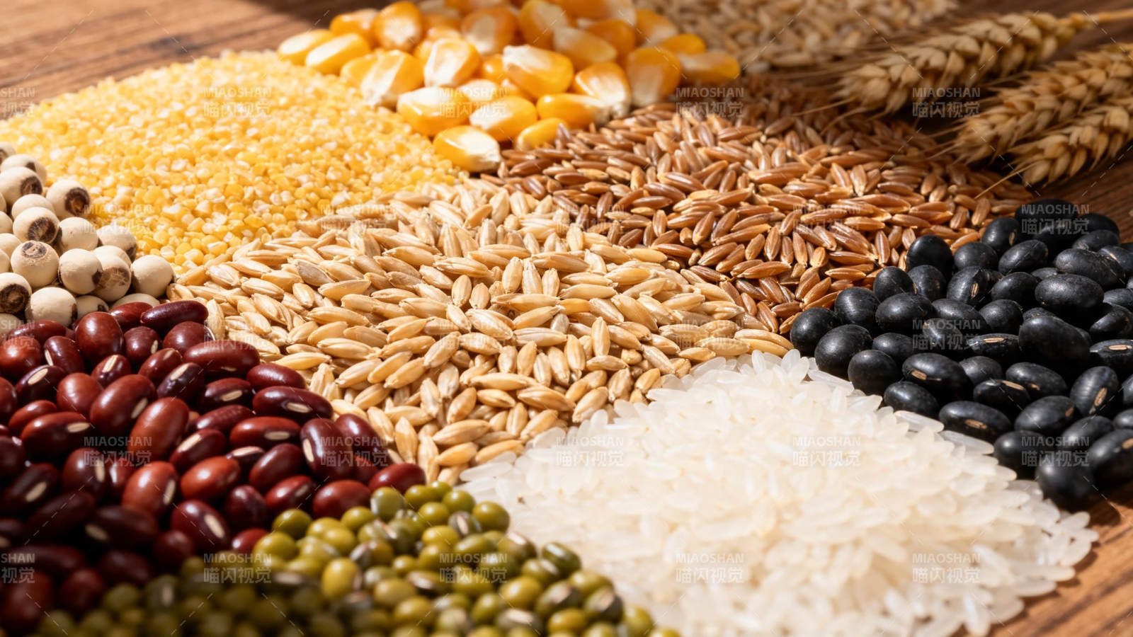 五谷杂粮丰盈图图片