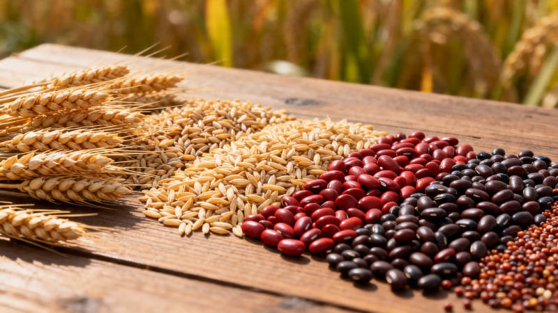 五谷丰登 丰收在望图片