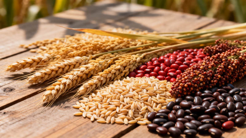 五谷丰登 自然馈赠图片