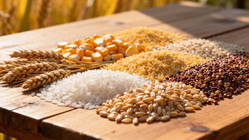 五谷丰登 自然馈赠图片