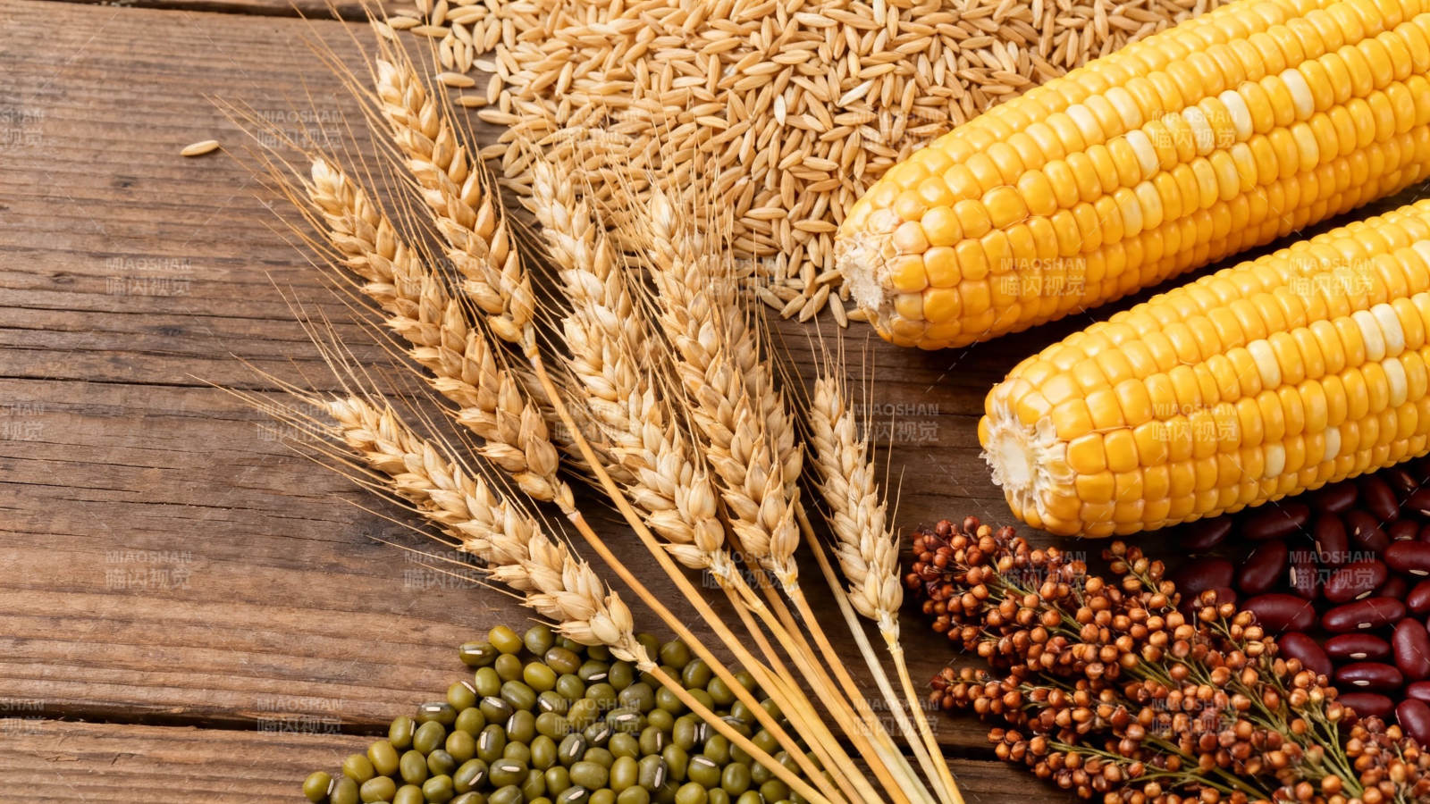 五谷丰登 粮满仓廪图片