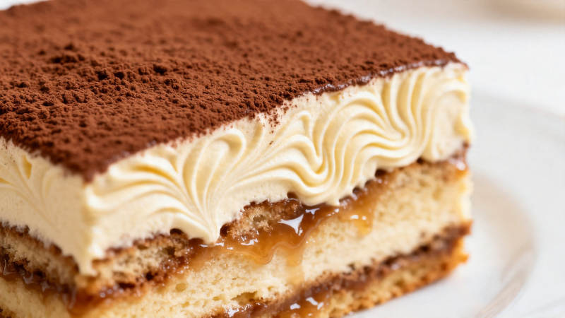 提拉米苏 层次分明诱人图片