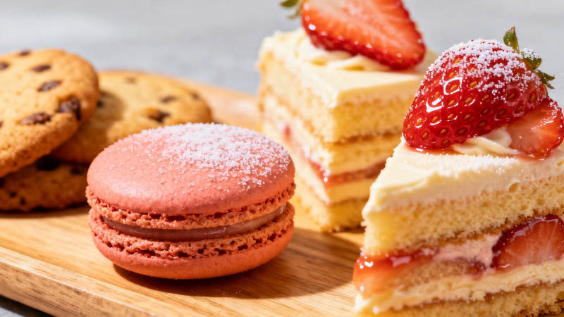 草莓甜点拼盘 甜蜜诱人图片