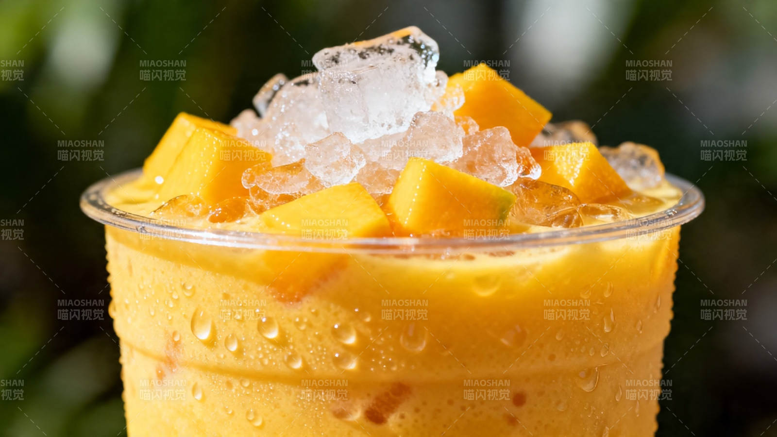 芒果冰沙 清凉夏日必备图片