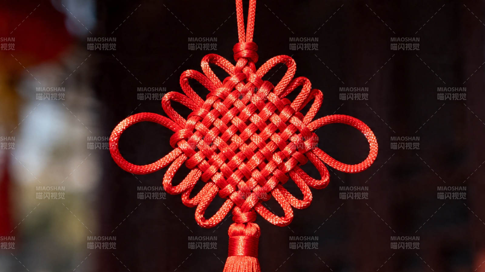 红绳中国结 吉祥挂饰美图片