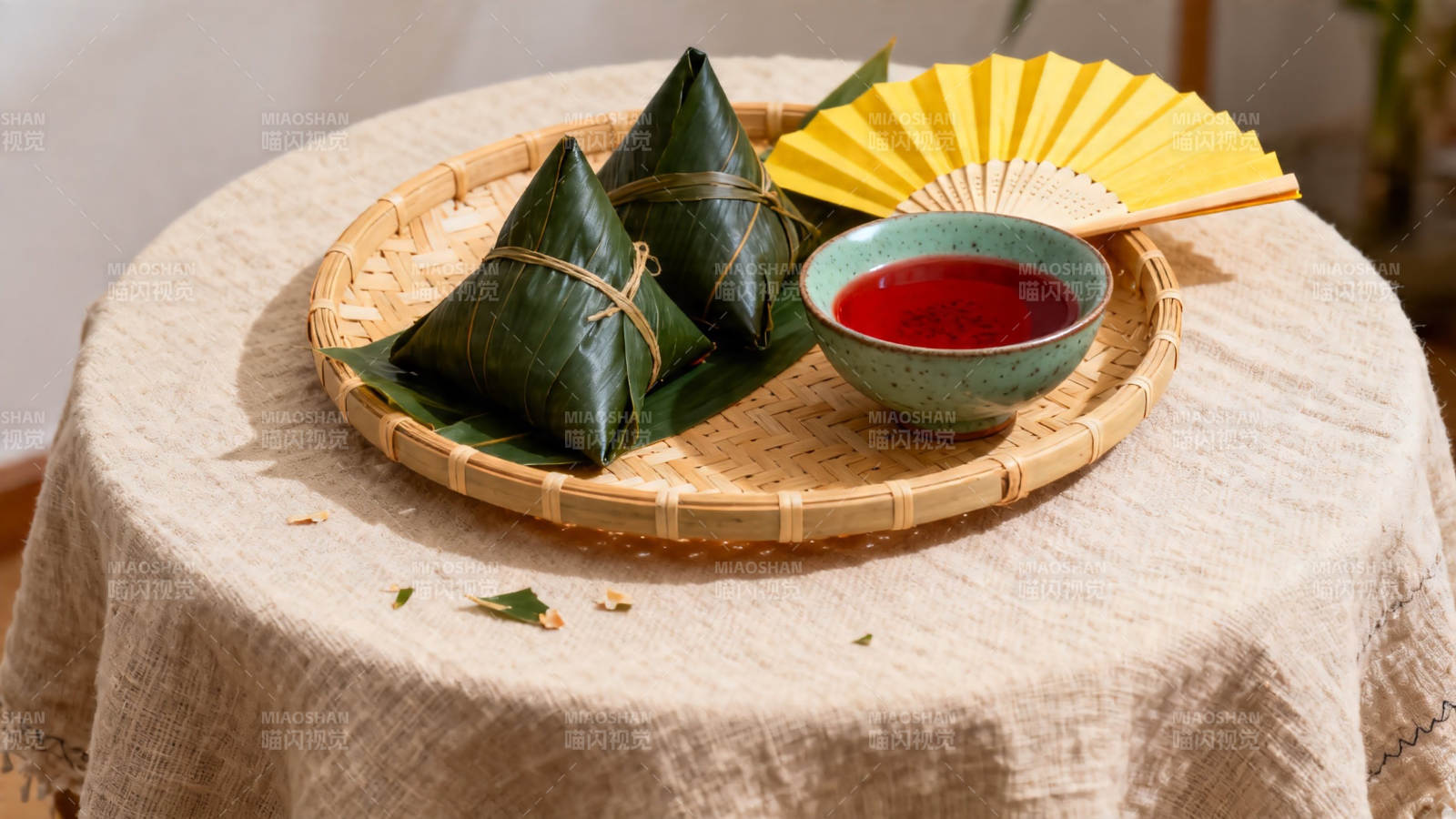 粽香茶韵 端午雅趣图片