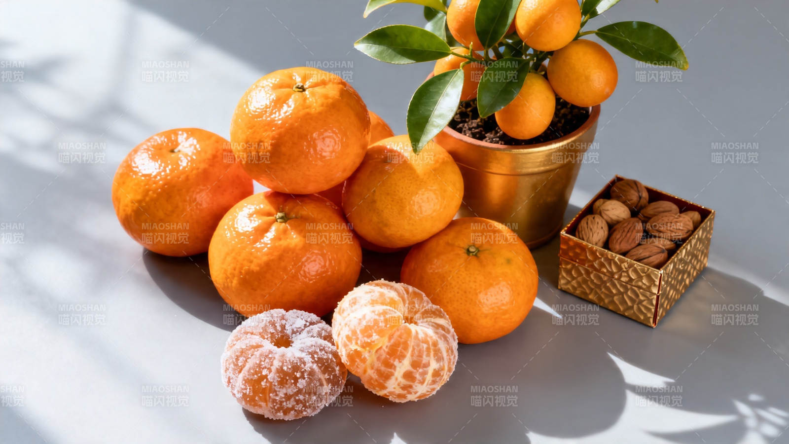 橘香伴坚果 冬日暖时光图片