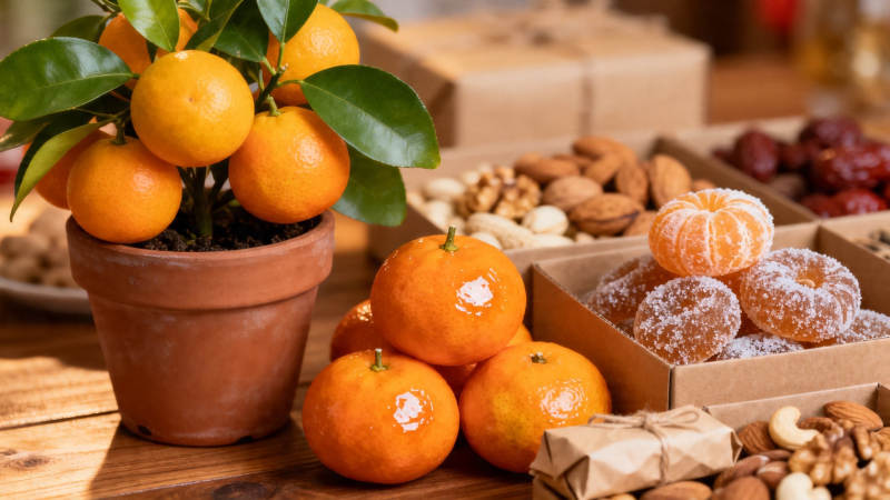 柑橘坚果礼盒 年味满满图片