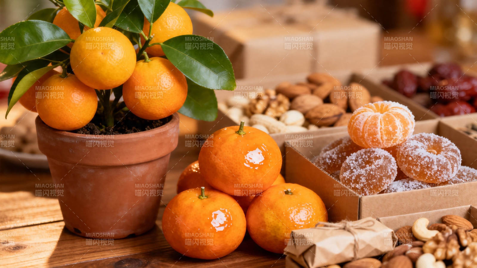 柑橘坚果礼盒 年味满满图片