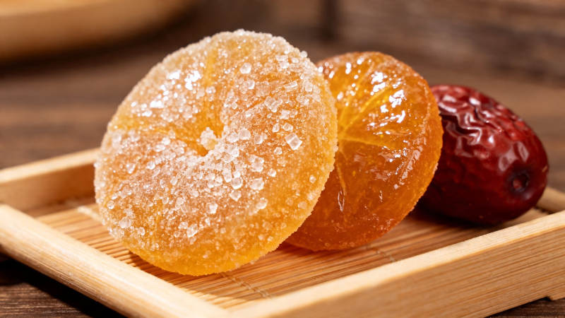 蜜橘干配红枣 甜润养生小食图片