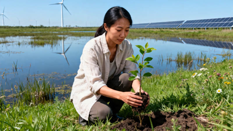 绿能守护 植绿未来图片