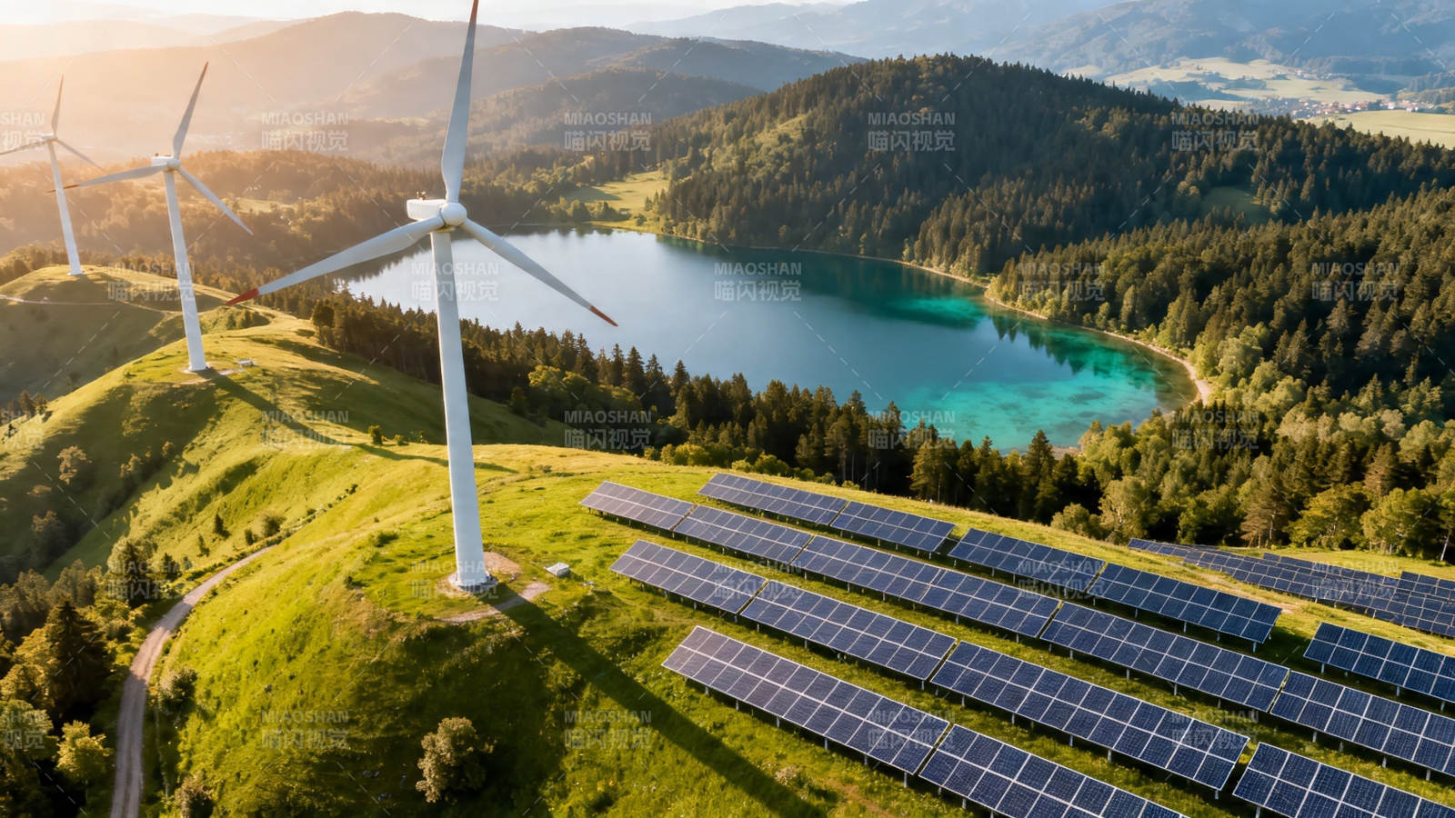 风光互补 绿色能源新图景图片