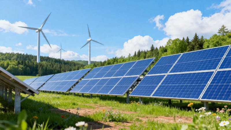 风光互补 绿色能源新图景图片