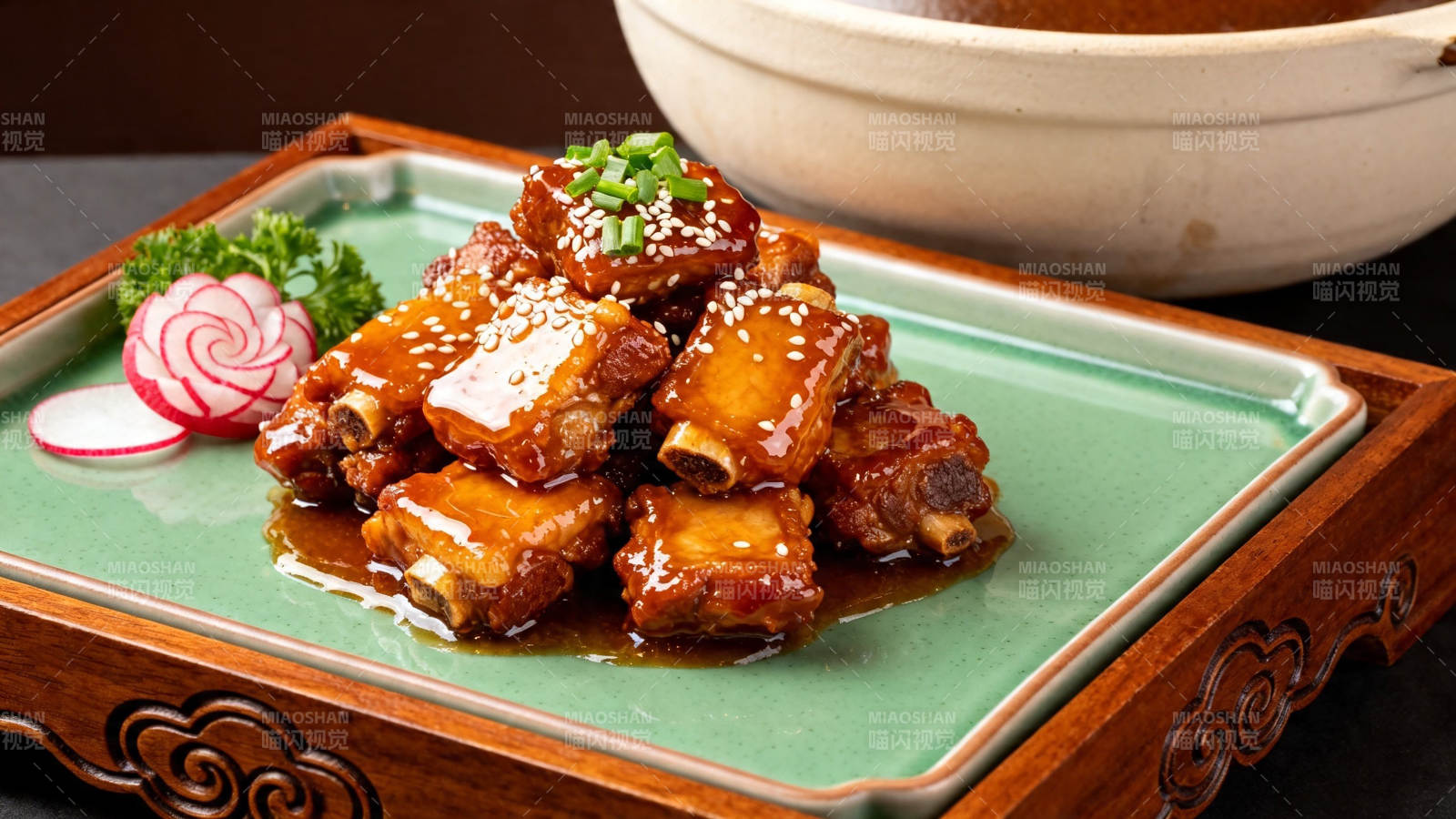 糖醋排骨 香酥诱人图片