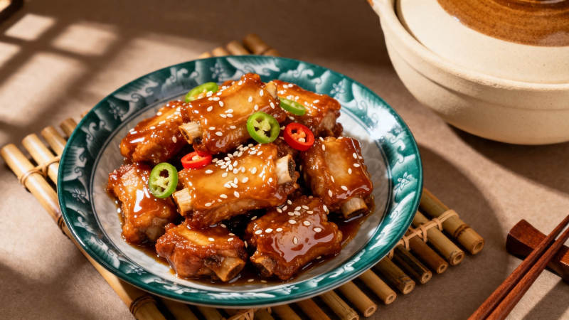 糖醋排骨 香嫩诱人图片