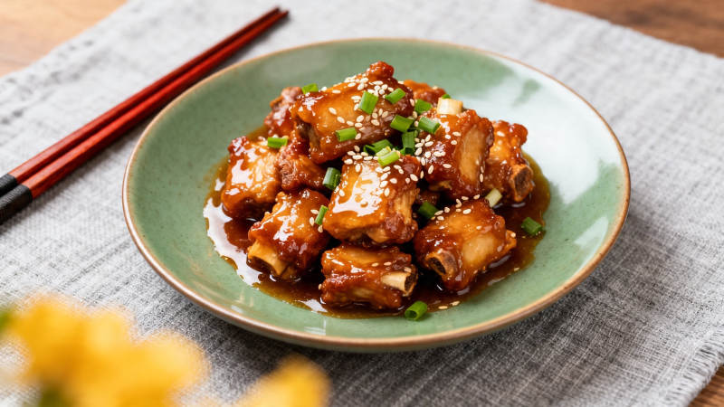 糖醋排骨 香嫩诱人图片